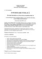 INFORMARE PUBLICĂ Privind deschiderea și înscrierea beneficiarilor la „Centrul integrat pentru protecția copiilor cu risc social din satul Buda, comuna Blăgești, județul Bacău” Cod serviciu social: 8891-CZ-II